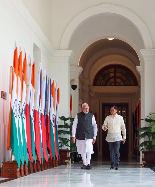 Bongbong Marcos and Indian Prime Minister Narendra Modi